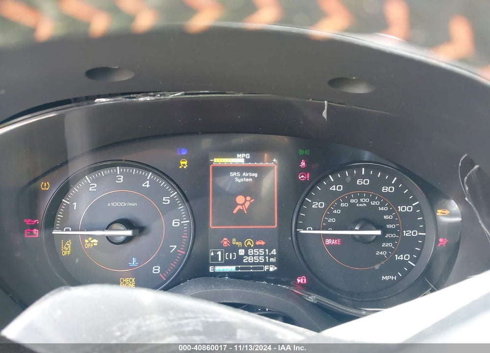 2022 SUBARU CROSSTREK PREMIUM VIN: JF2GTAEC5NH278613