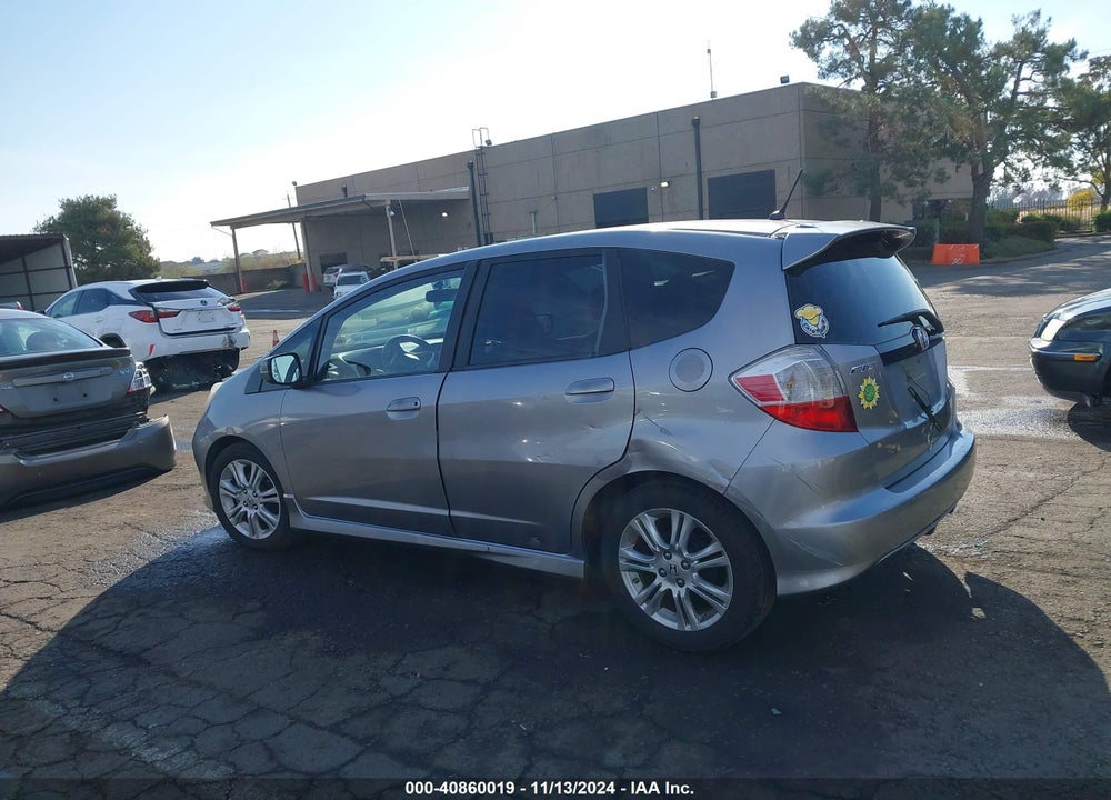 2009 HONDA FIT SPORT VIN: JHMGE88479S020249
