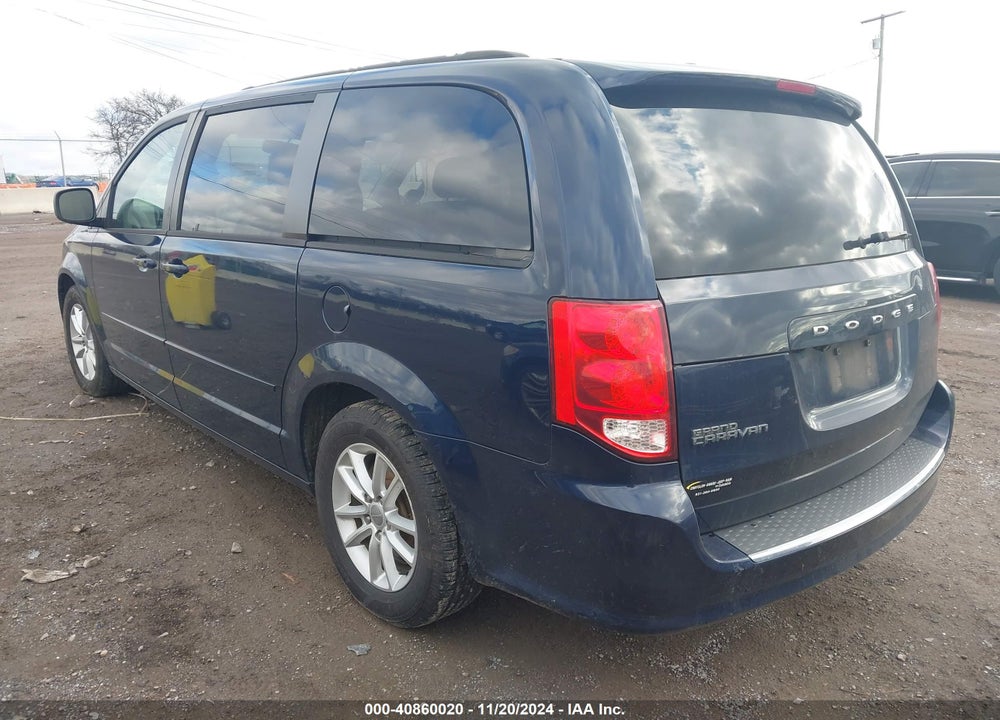 2013 DODGE GRAND CARAVAN SXT VIN: 2C4RDGCG6DR807406