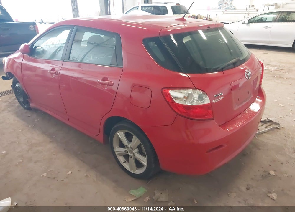 2009 TOYOTA MATRIX S VIN: 2T1KE40E59C014685