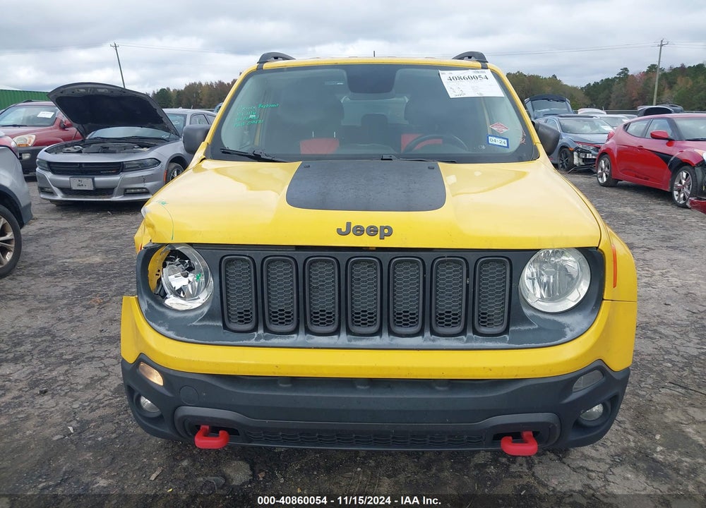 2016 JEEP RENEGADE TRAILHAWK VIN: ZACCJBCT1GPE21452
