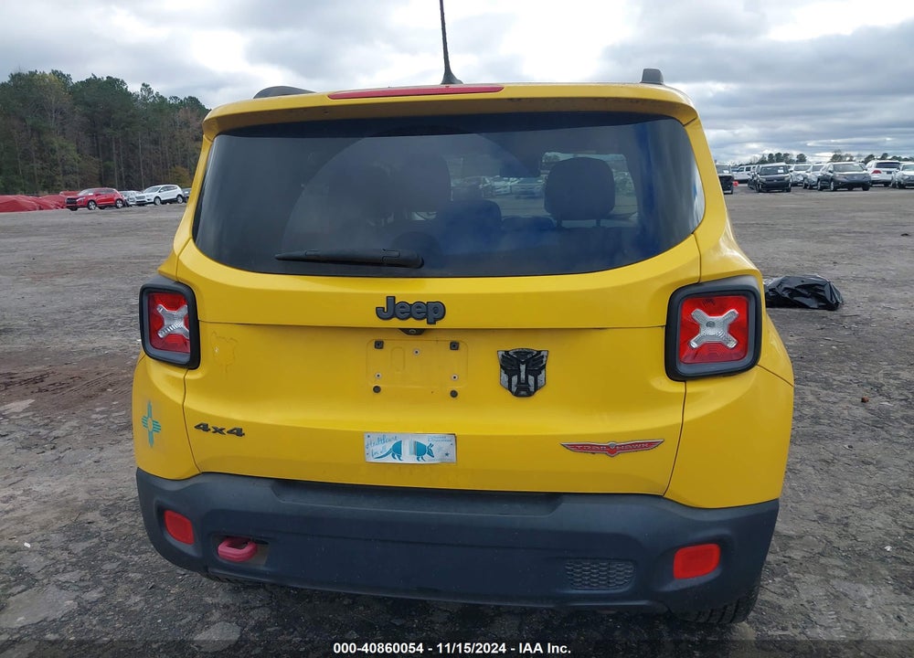 2016 JEEP RENEGADE TRAILHAWK VIN: ZACCJBCT1GPE21452