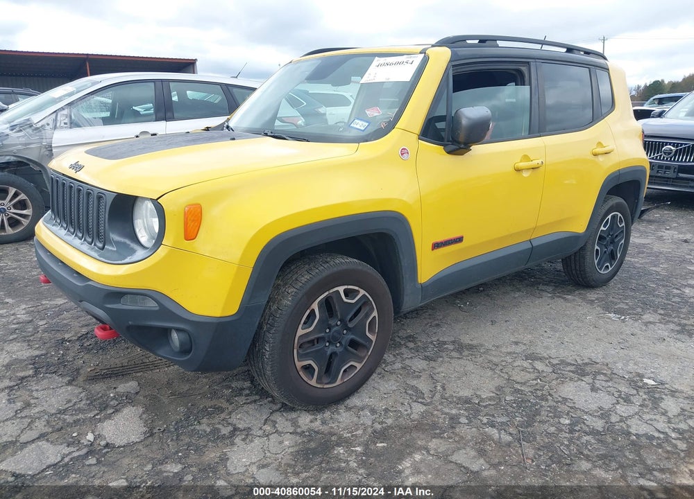 2016 JEEP RENEGADE TRAILHAWK VIN: ZACCJBCT1GPE21452