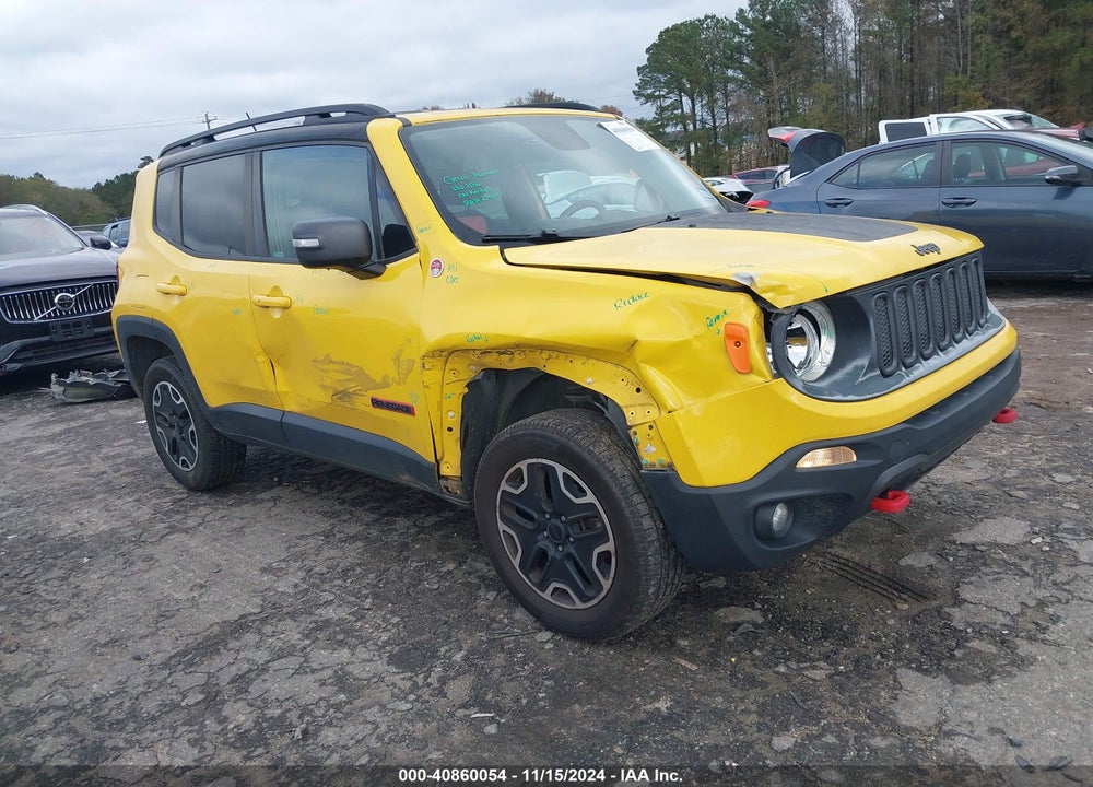 2016 JEEP RENEGADE TRAILHAWK VIN: ZACCJBCT1GPE21452