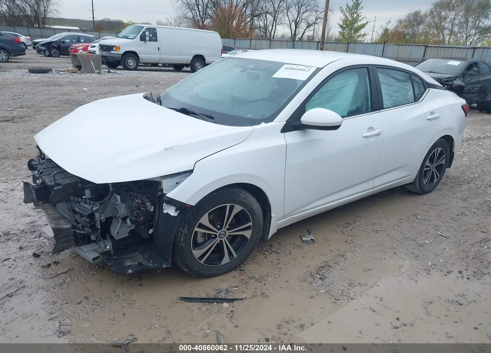 2021 NISSAN SENTRA VIN: 3N1AB8CV8MY329368