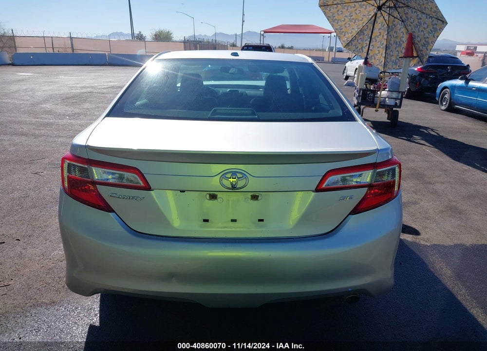 2012 TOYOTA CAMRY SE VIN: 4T1BF1FK3CU180072