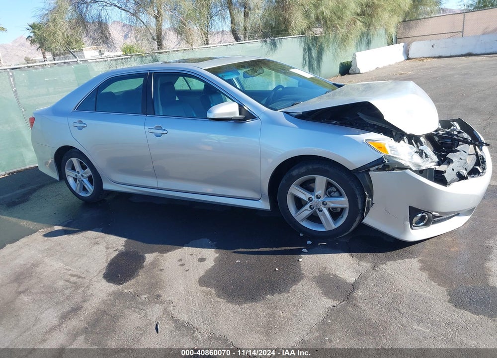 2012 TOYOTA CAMRY SE VIN: 4T1BF1FK3CU180072