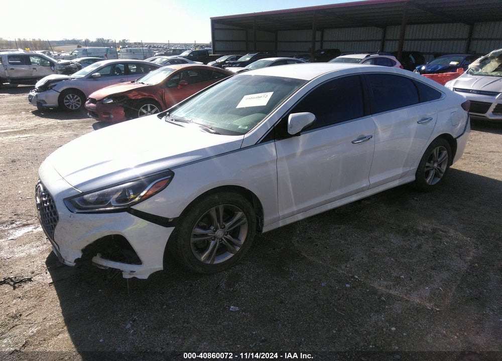 2019 HYUNDAI SONATA SEL VIN: 5NPE34AFXKH762152