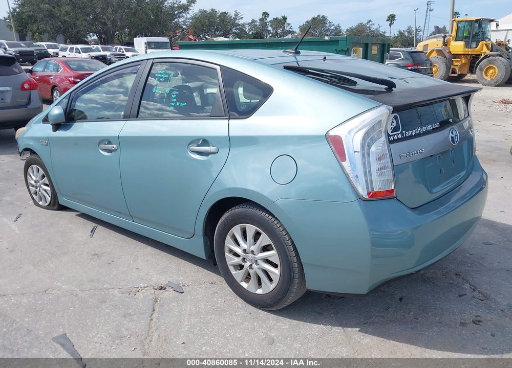 2013 TOYOTA PRIUS PLUG-IN VIN: JTDKN3DP8D3035179