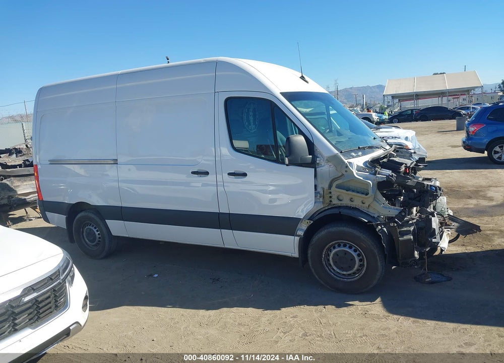 2022 MERCEDES-BENZ SPRINTER 2500 STANDARD ROOF I4 DIESEL VIN: W1Y4DBHY4NT098690