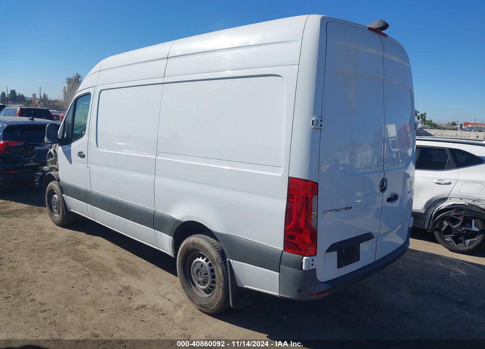 2022 MERCEDES-BENZ SPRINTER 2500 STANDARD ROOF I4 DIESEL VIN: W1Y4DBHY4NT098690