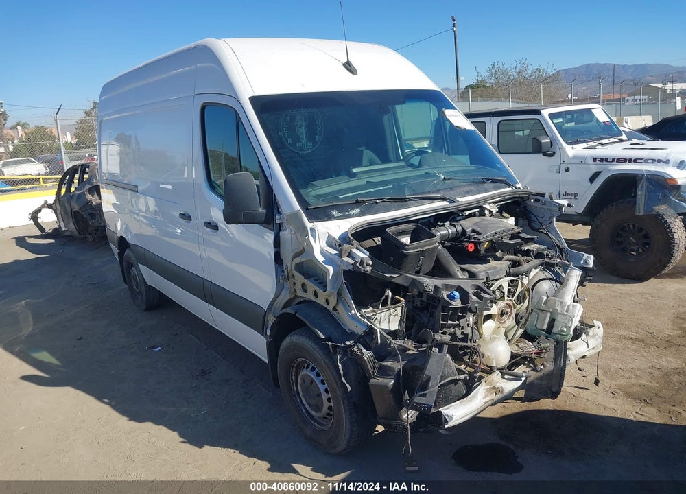 2022 MERCEDES-BENZ SPRINTER 2500 STANDARD ROOF I4 DIESEL VIN: W1Y4DBHY4NT098690