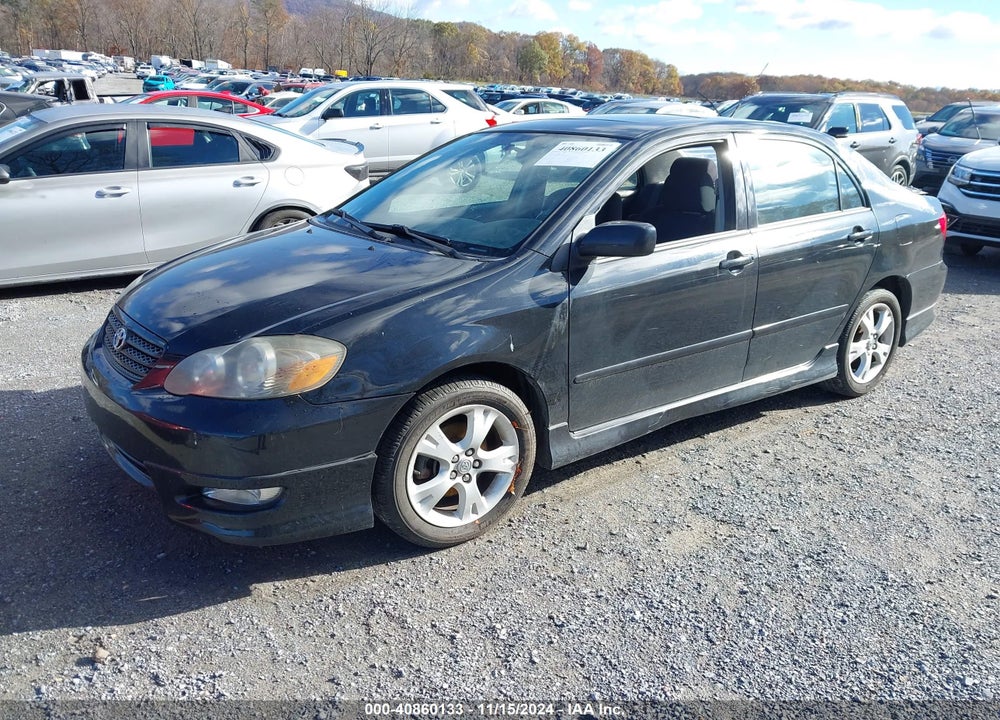 2005 TOYOTA COROLLA XRS VIN: 2T1BY32E65C353450