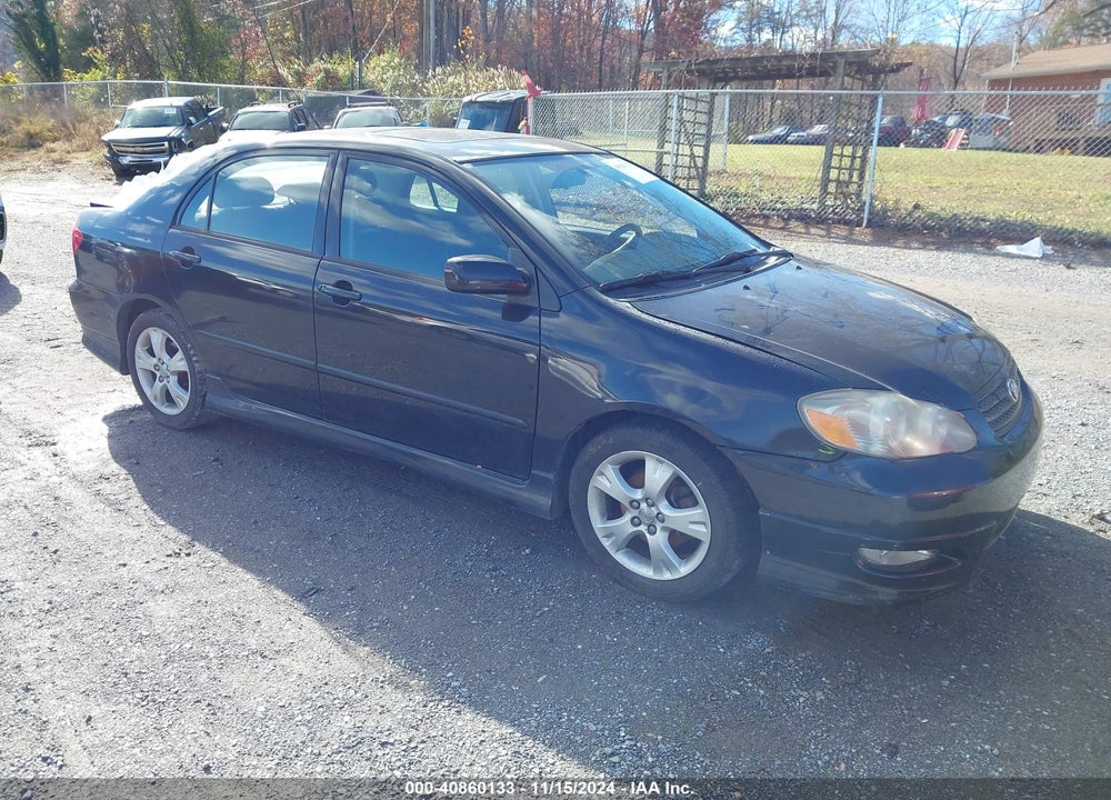 2005 TOYOTA COROLLA XRS VIN: 2T1BY32E65C353450