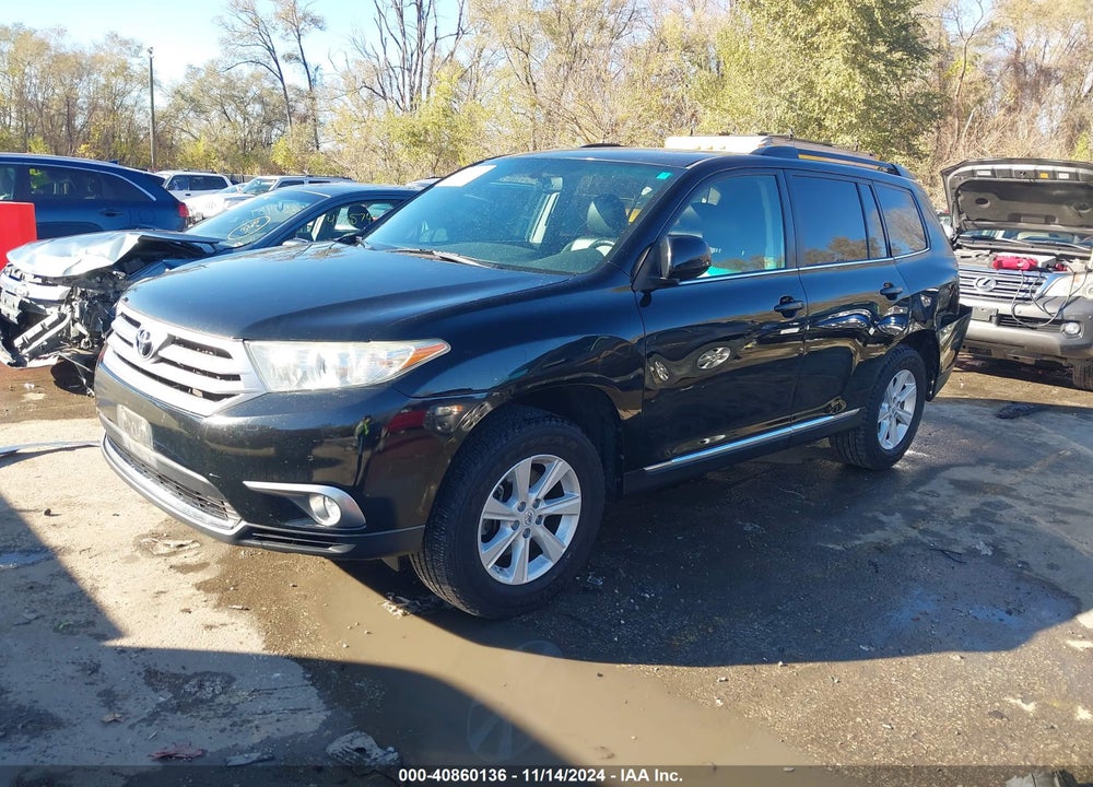 2013 TOYOTA HIGHLANDER PLUS/SE VIN: 5TDBK3EH8DS191480