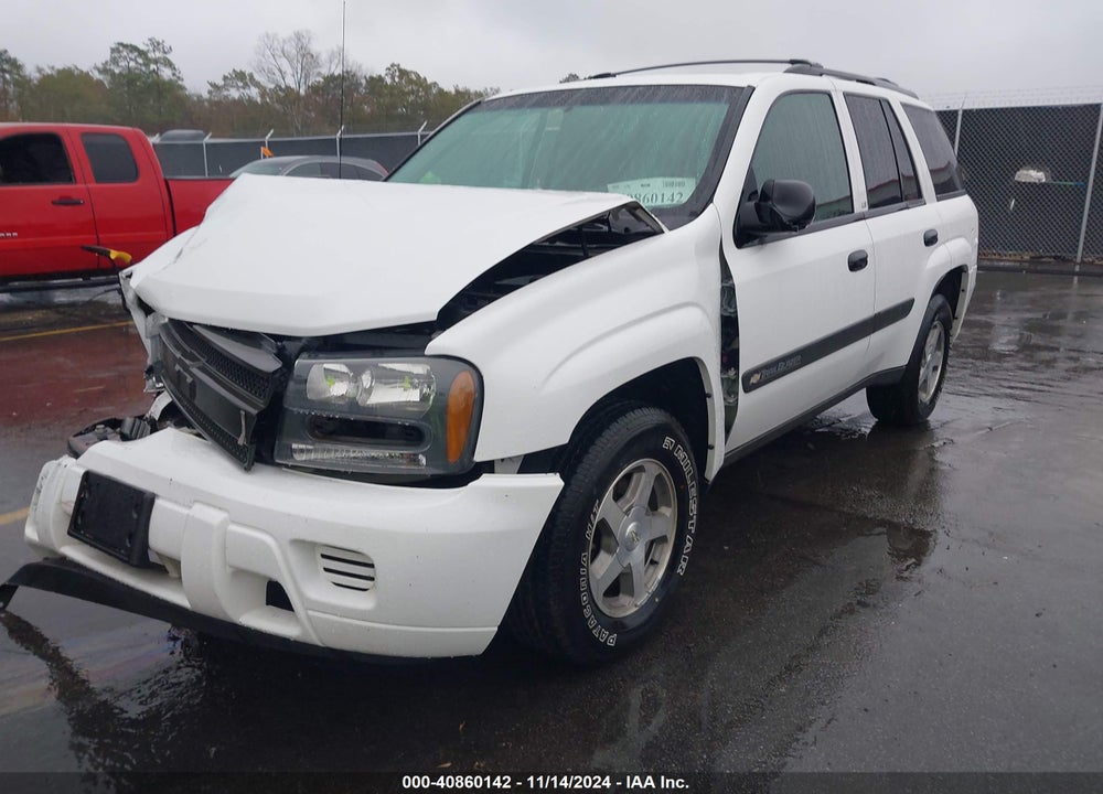 2004 CHEVROLET TRAILBLAZER LS VIN: 1GNDS13S142375038