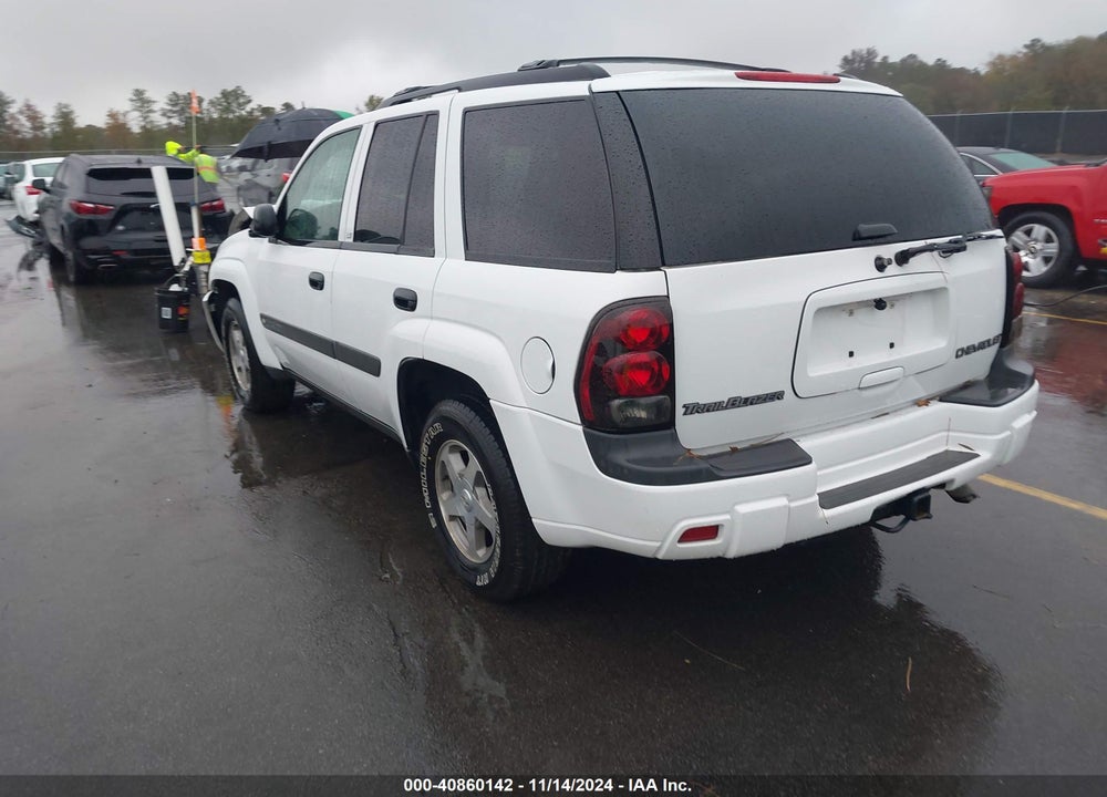2004 CHEVROLET TRAILBLAZER LS VIN: 1GNDS13S142375038