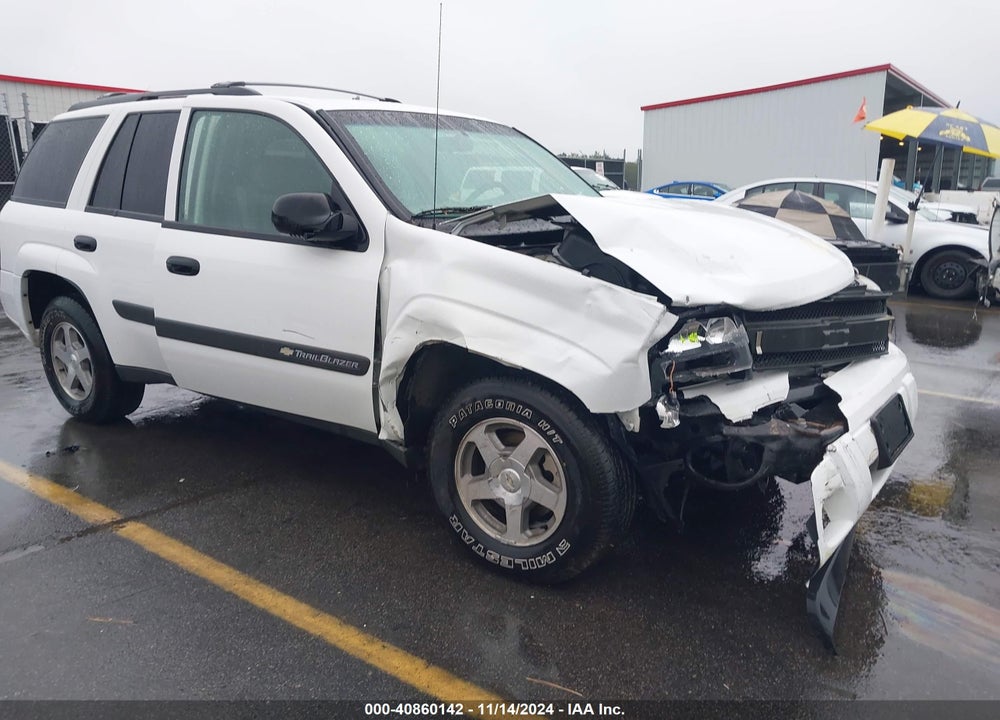 2004 CHEVROLET TRAILBLAZER LS VIN: 1GNDS13S142375038