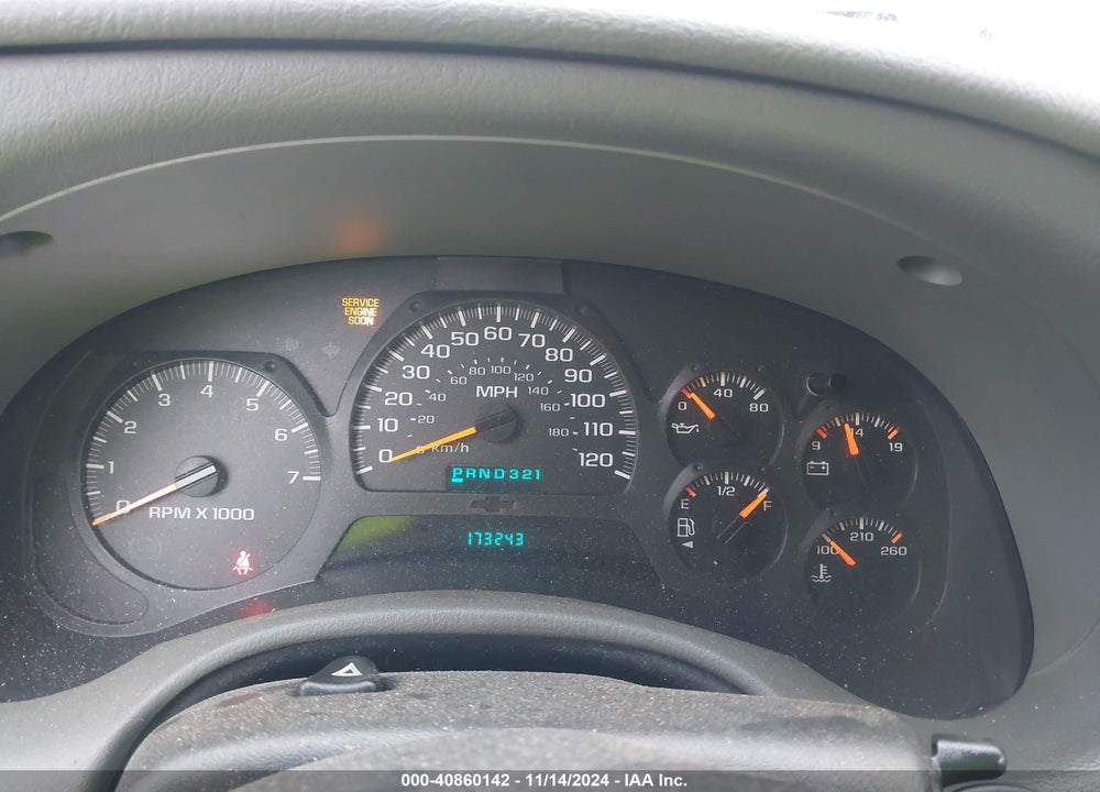 2004 CHEVROLET TRAILBLAZER LS VIN: 1GNDS13S142375038