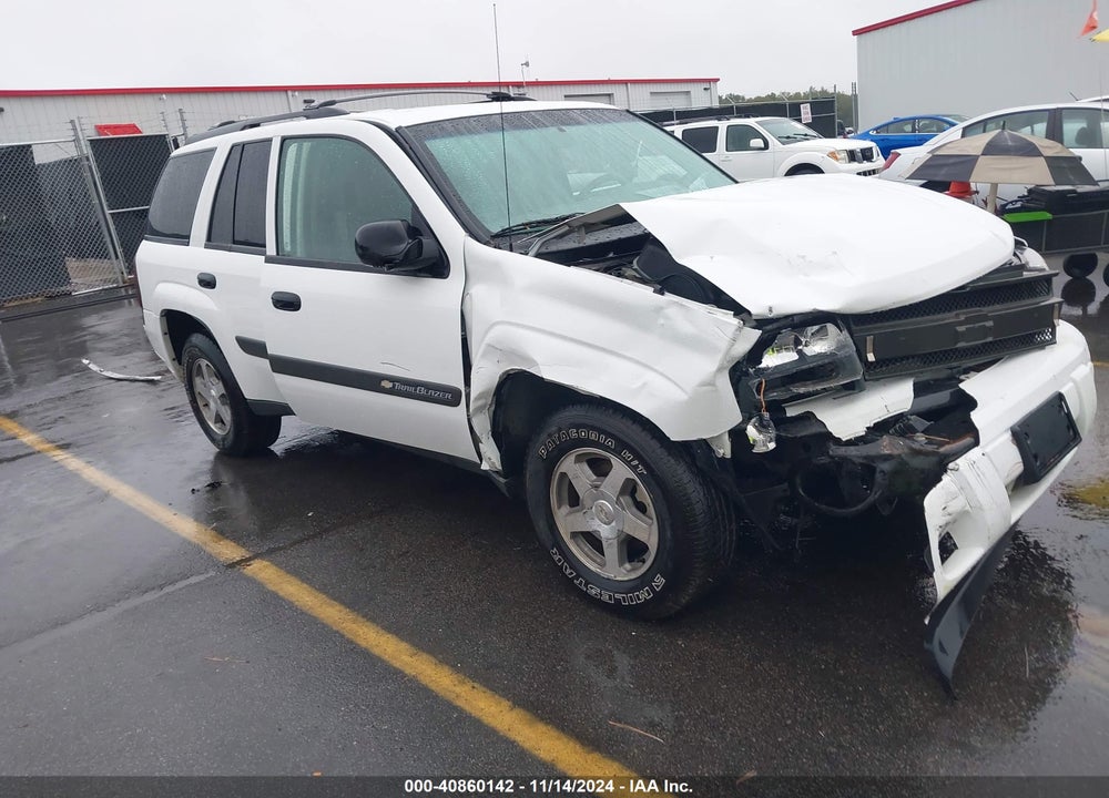 2004 CHEVROLET TRAILBLAZER LS VIN: 1GNDS13S142375038