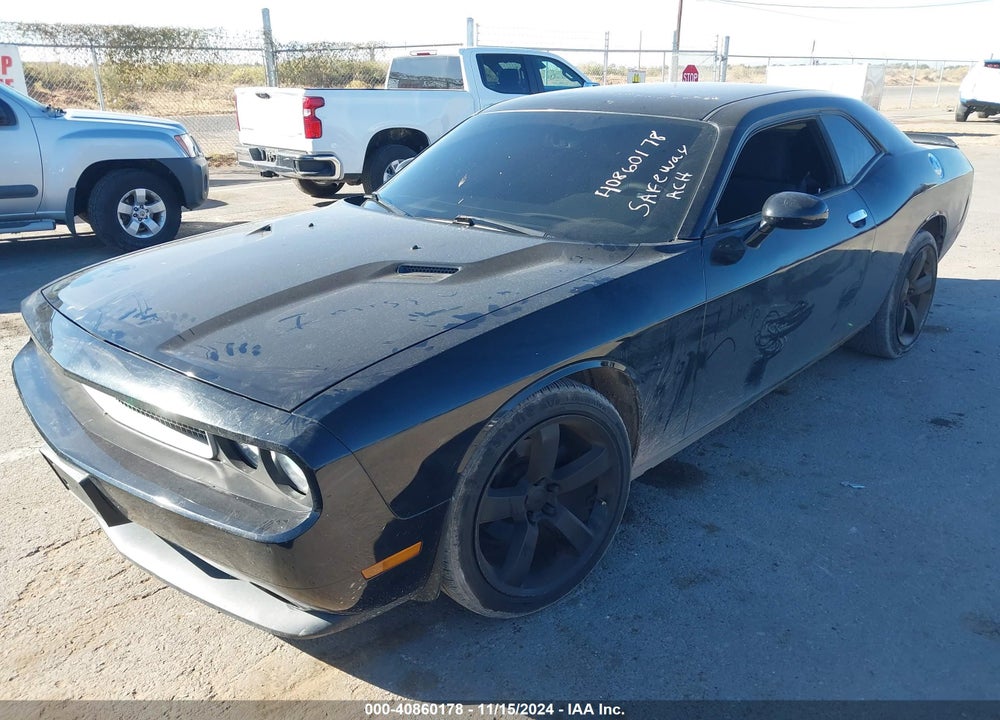 2013 DODGE CHALLENGER VIN: 2C3CDYAG3DH737078