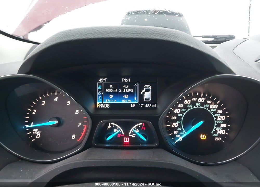 2013 FORD ESCAPE SE VIN: 1FMCU0GX9DUD42822