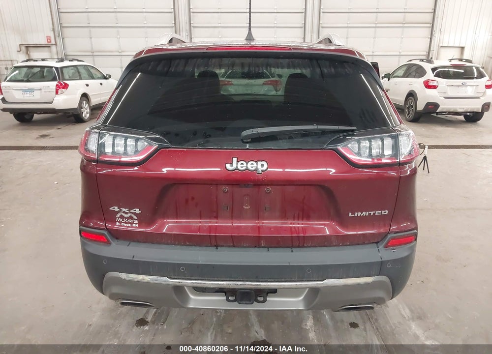 2019 JEEP CHEROKEE LIMITED 4X4 VIN: 1C4PJMDN8KD190280