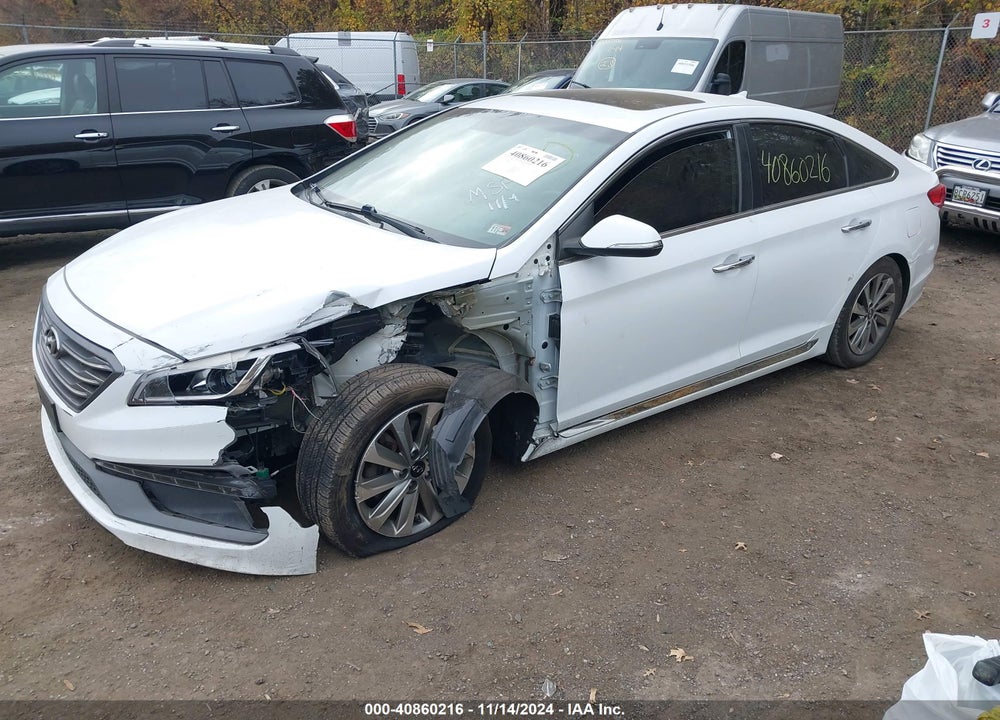 2017 HYUNDAI SONATA VIN: 5NPE34AF2HH446236