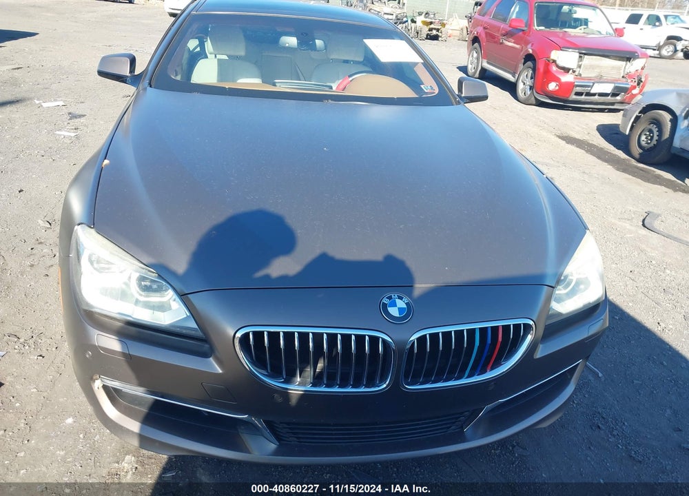 2013 BMW 640I GRAN COUPE VIN: WBA6A0C51DDF14288