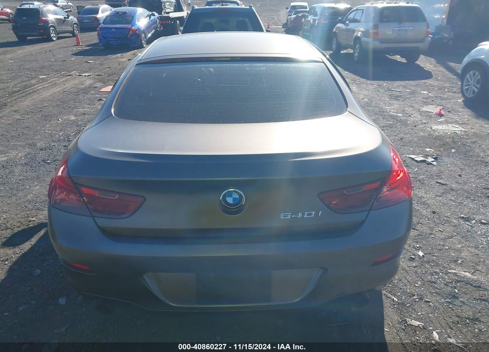 2013 BMW 640I GRAN COUPE VIN: WBA6A0C51DDF14288