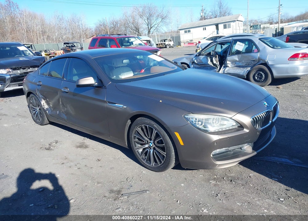 2013 BMW 640I GRAN COUPE VIN: WBA6A0C51DDF14288