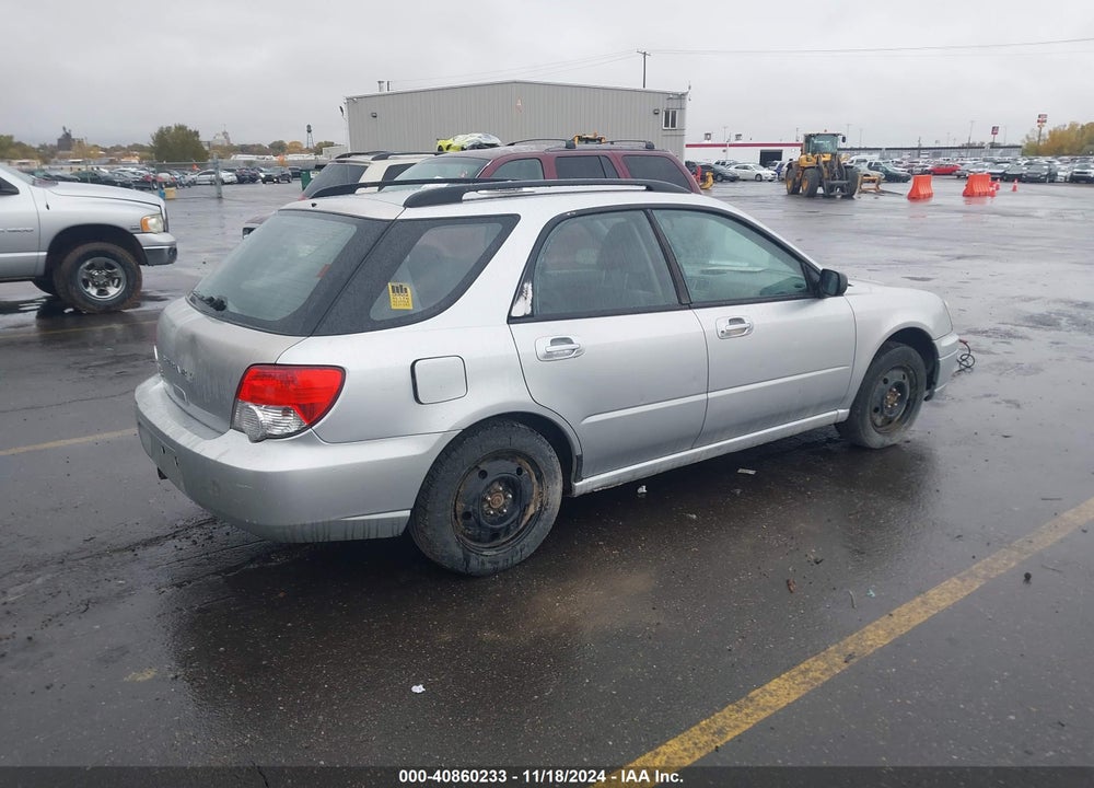 2004 SUBARU IMPREZA 2.5TS VIN: JF1GG65544H810343
