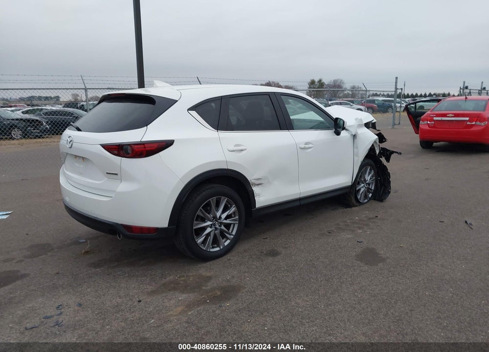 2021 MAZDA CX-5 GRAND TOURING VIN: JM3KFBDM4M0330303