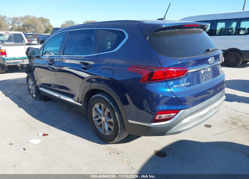 2019 HYUNDAI SANTA FE VIN: 5NMS23AD1KH012909