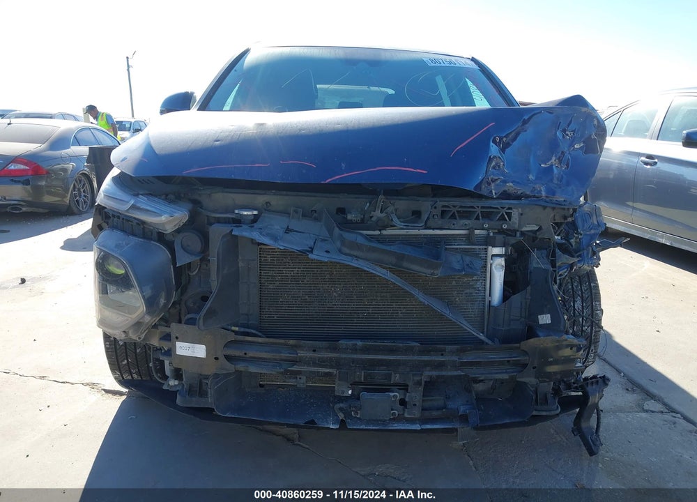 2019 HYUNDAI SANTA FE VIN: 5NMS23AD1KH012909