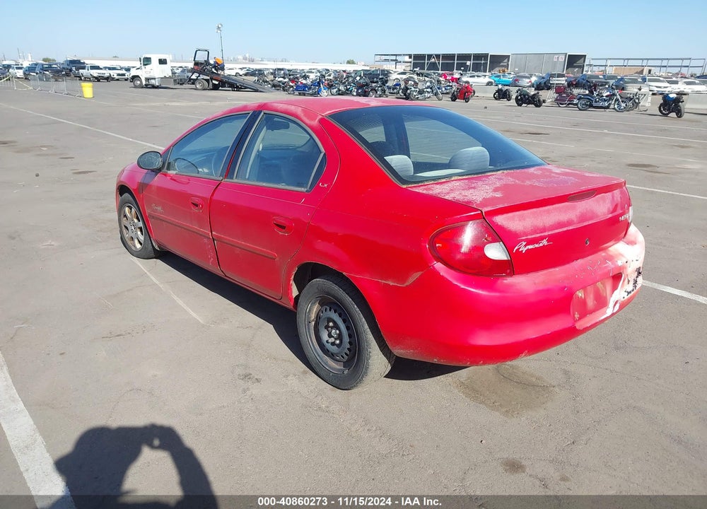2000 PLYMOUTH NEON HIGHLINE VIN: 1P3ES46C8YD545506
