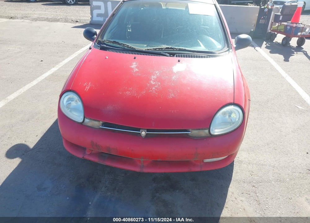 2000 PLYMOUTH NEON HIGHLINE VIN: 1P3ES46C8YD545506