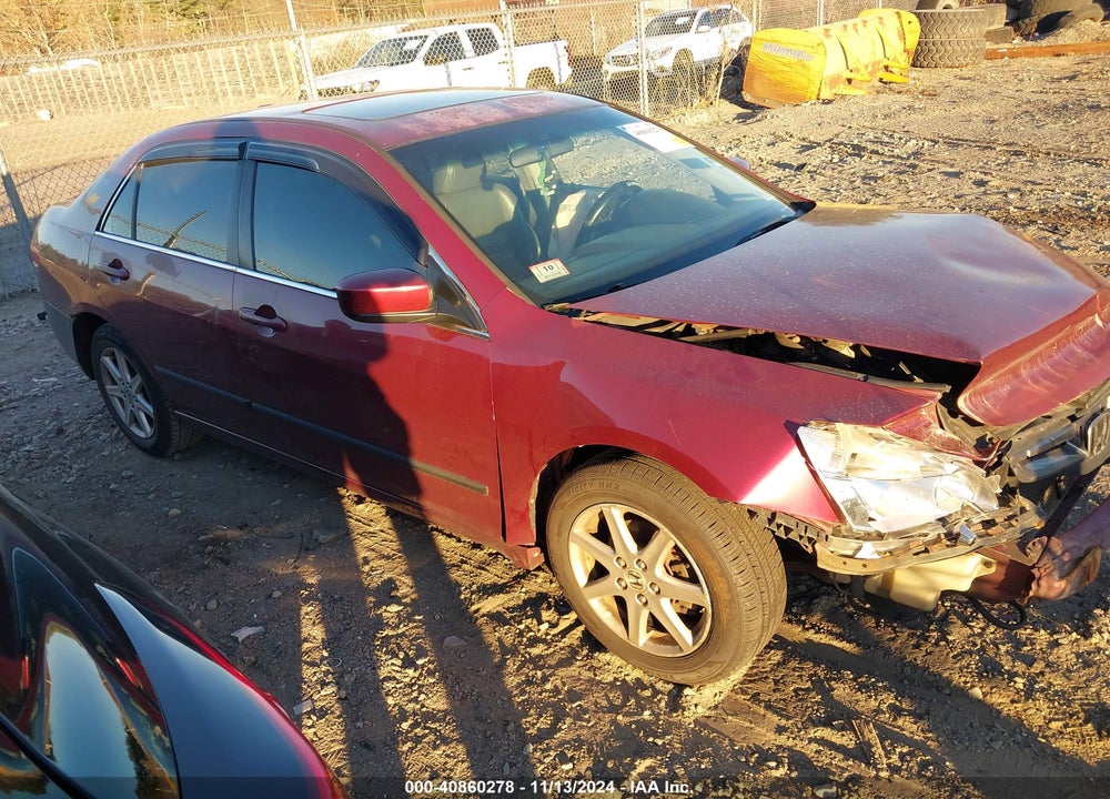 2004 HONDA ACCORD 3.0 EX VIN: 1HGCM665X4A005621