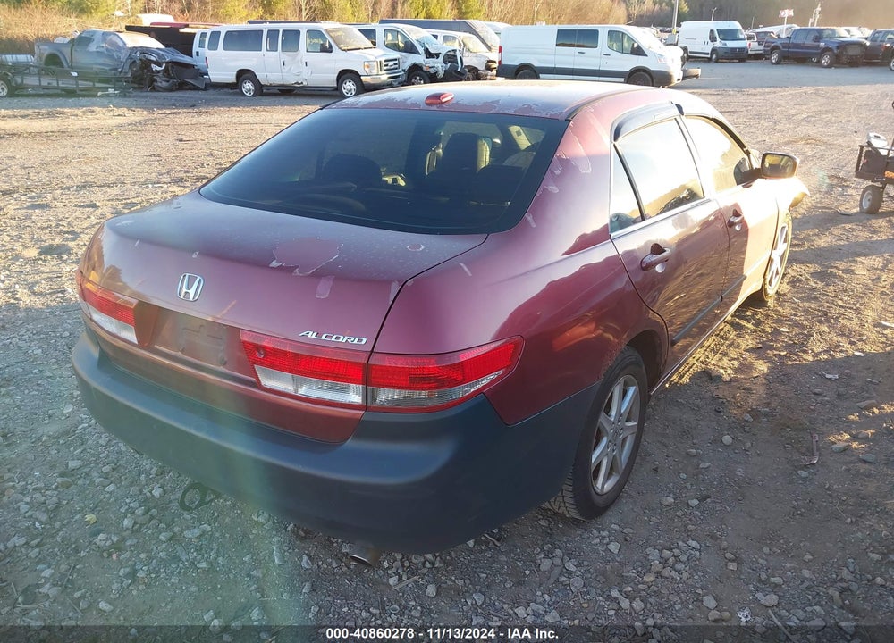 2004 HONDA ACCORD 3.0 EX VIN: 1HGCM665X4A005621