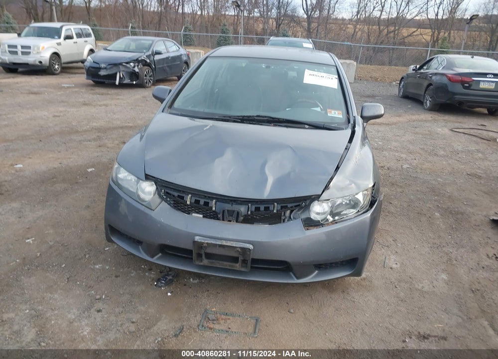 2011 HONDA CIVIC LX VIN: 19XFA1F55BE043372