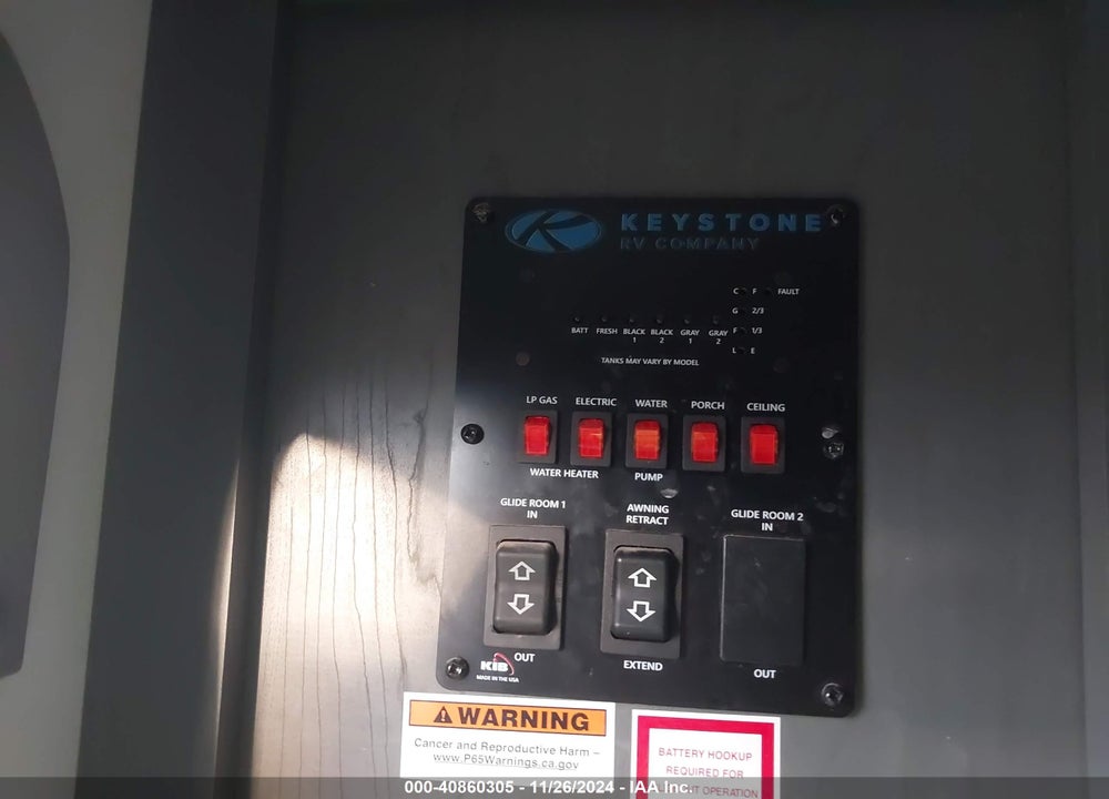 2022 KEYSTONE RV OTHER VIN: 4YDTBLP26NX433236