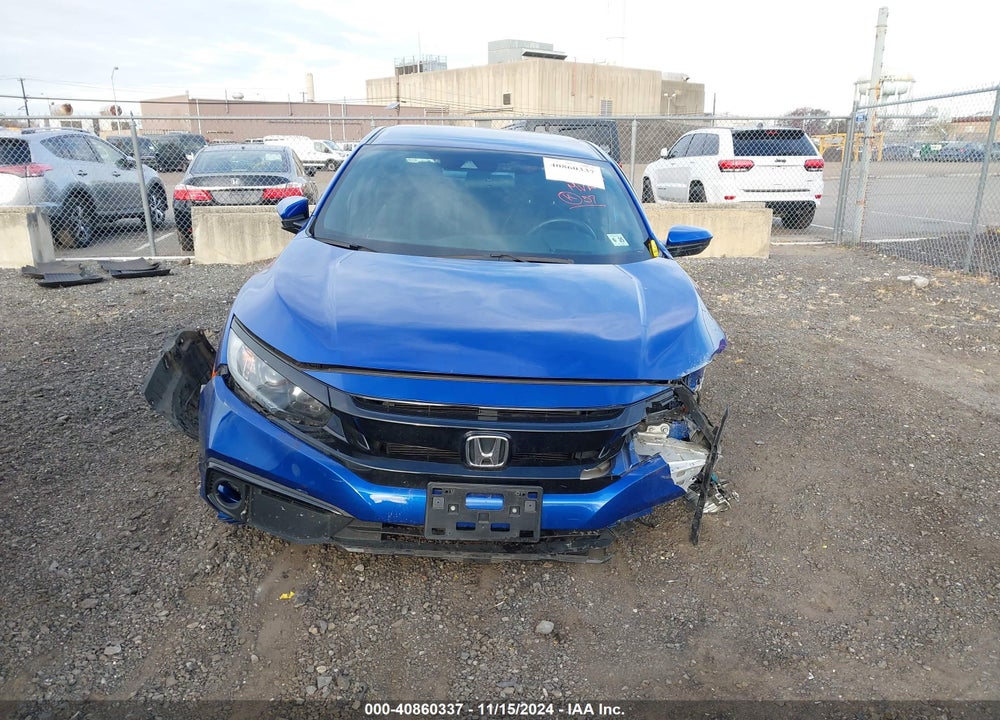 2020 HONDA CIVIC SPORT VIN: 2HGFC2F86LH555840