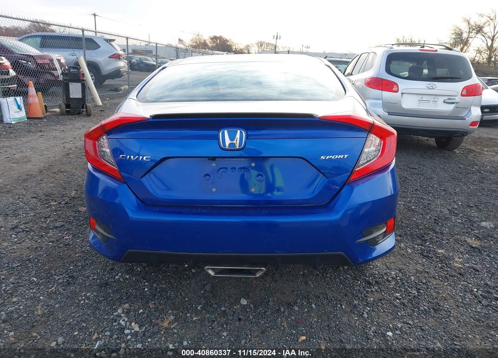 2020 HONDA CIVIC SPORT VIN: 2HGFC2F86LH555840