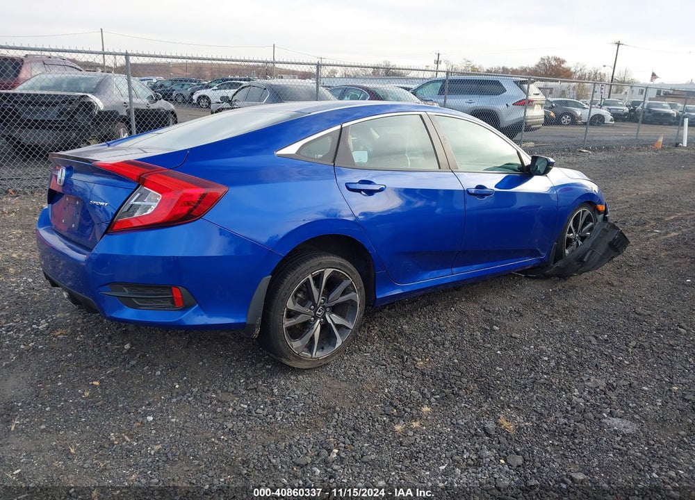 2020 HONDA CIVIC SPORT VIN: 2HGFC2F86LH555840