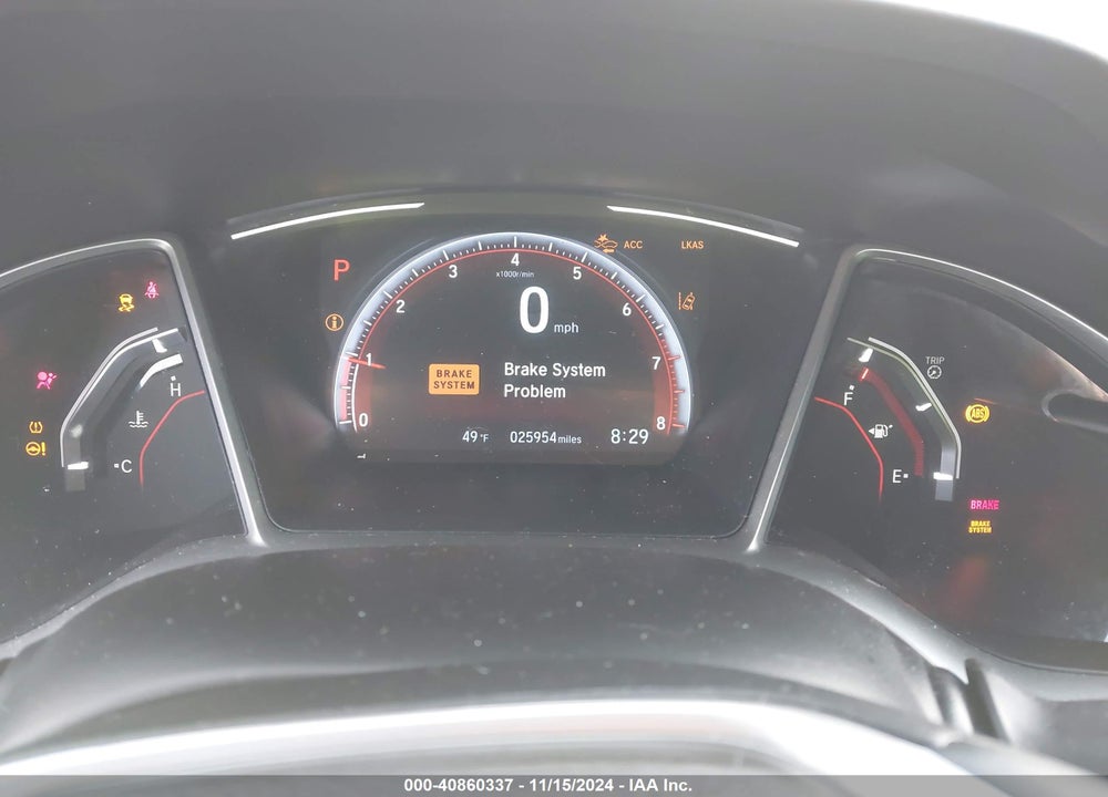 2020 HONDA CIVIC SPORT VIN: 2HGFC2F86LH555840