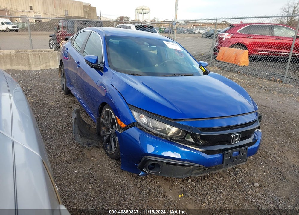 2020 HONDA CIVIC SPORT VIN: 2HGFC2F86LH555840