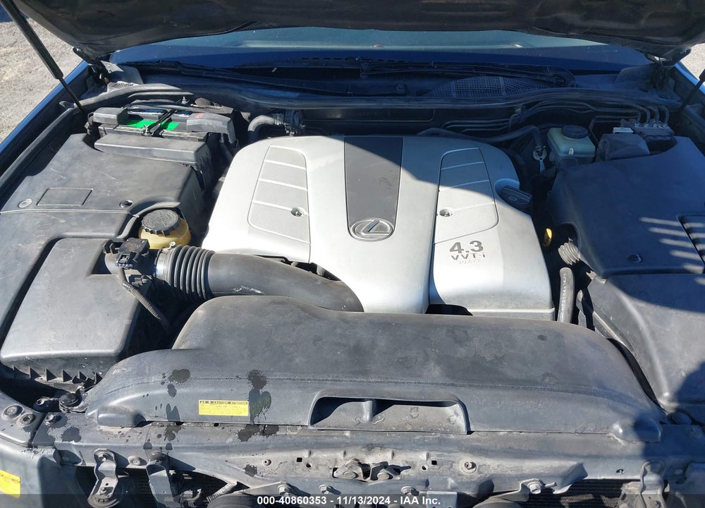 2004 LEXUS LS 430 VIN: JTHBN36F740169573