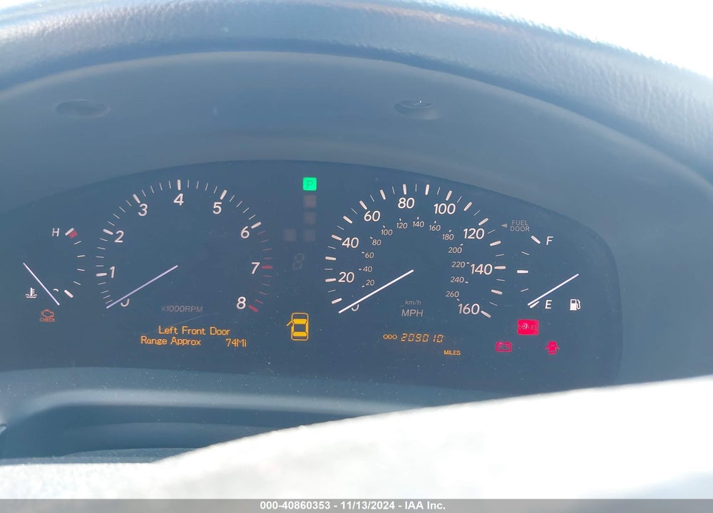 2004 LEXUS LS 430 VIN: JTHBN36F740169573