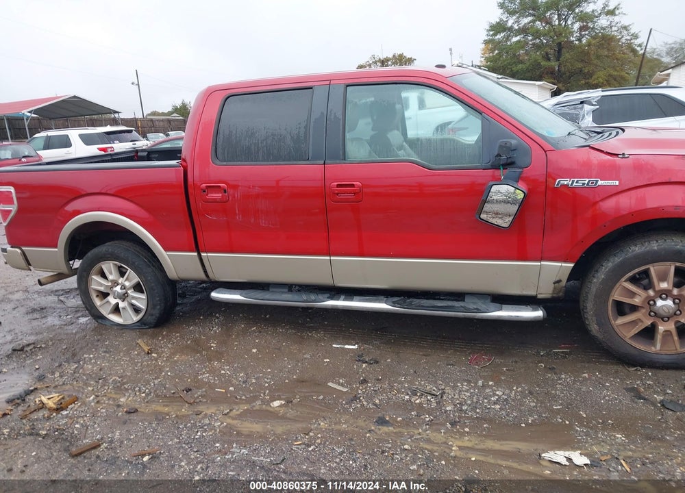 2009 FORD F-150 KING RANCH/LARIAT/PLATINUM/XL/XLT VIN: 1FTPW12V39FA74518
