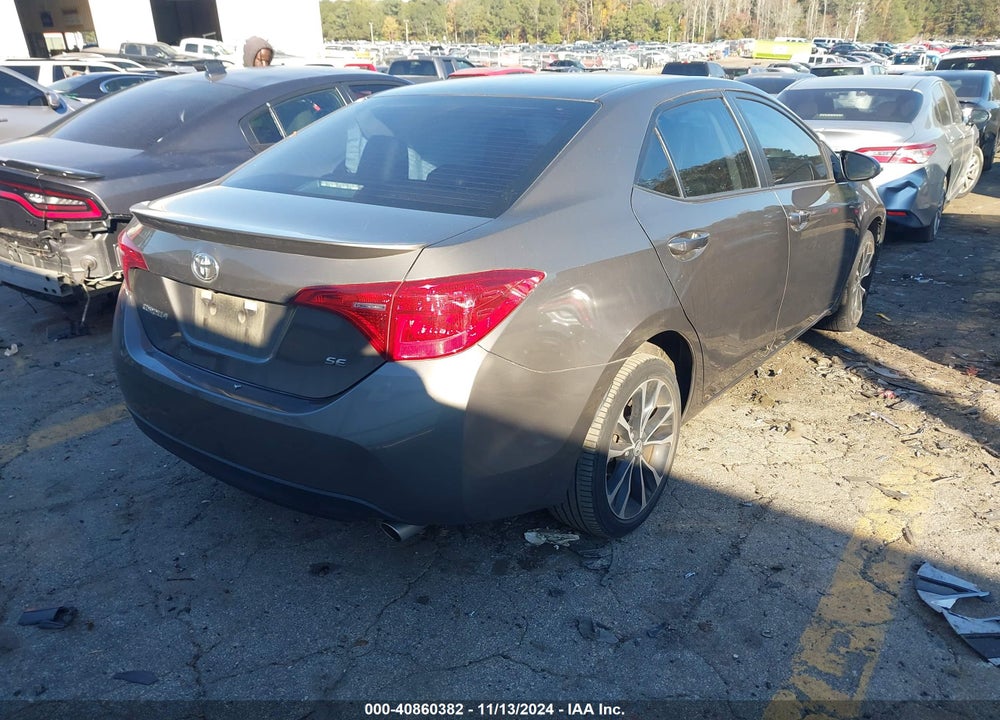 2019 TOYOTA COROLLA SE VIN: 5YFBURHE6KP873133